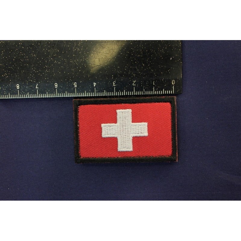 Suisse petit (Broderie) velcros