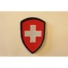 Badge Suisse couleur (broderie+Velcros)