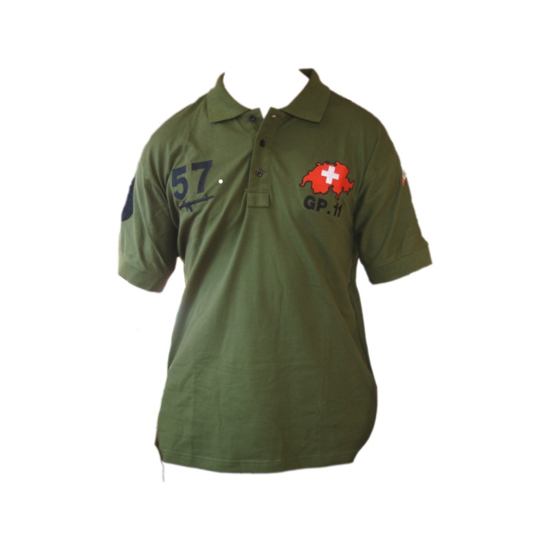 Polo vert 57